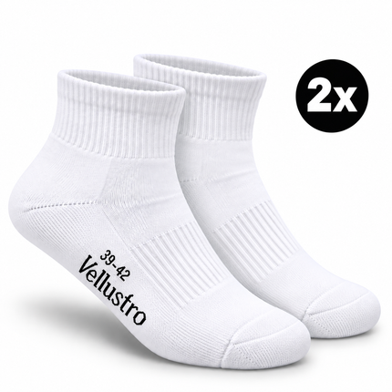 Vellustro® Marbella M7 Padelsokken Kort | Premium