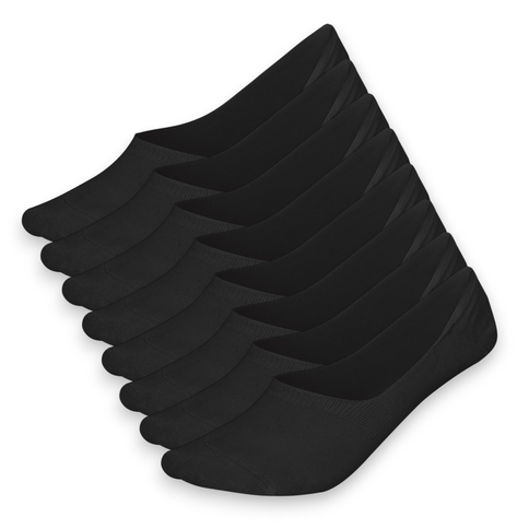 Sukats® No Show Enkelsokken | 4 of 8 Paar | Onzichtbare sokken | Naadloos | Invisible Footies