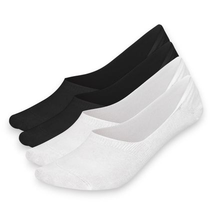 Sukats® No Show Enkelsokken | 4 of 8 Paar | Onzichtbare sokken | Naadloos | Invisible Footies