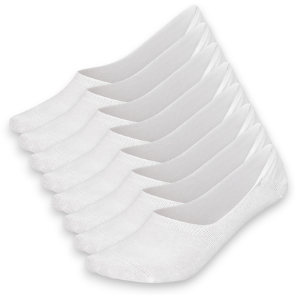 Sukats® No Show Enkelsokken | 4 of 8 Paar | Onzichtbare sokken | Naadloos | Invisible Footies