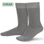Grijs / 35-38 / 4 Paar