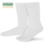 Wit / 35-38 / 8 Paar