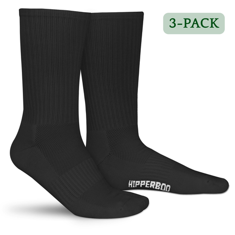 Hipperboo® Bamboe Sportsokken | 3 of 6 Paar | Tennissokken | Hardloopsokken | Naadloos