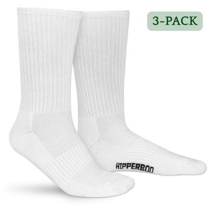 Hipperboo® Bamboe Sportsokken | 3 of 6 Paar | Tennissokken | Hardloopsokken | Naadloos