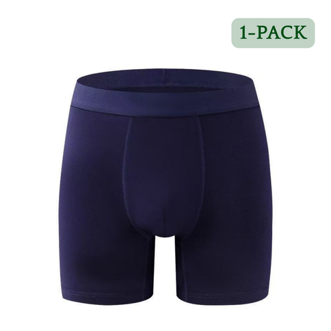 1-pack hipperboo bamboe onderbroek marineblauw zonder kruisopening
