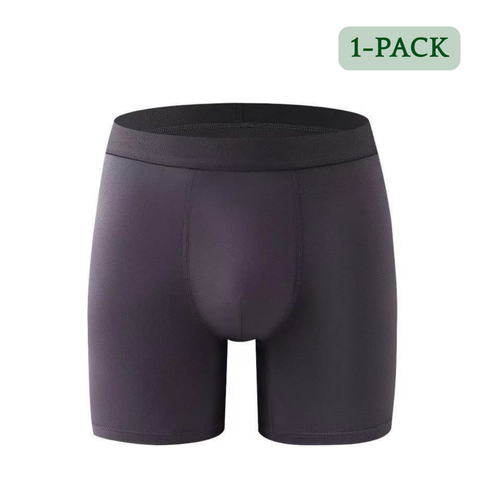 1-pack hipperboo bamboe onderbroek grijs zonder kruisopening