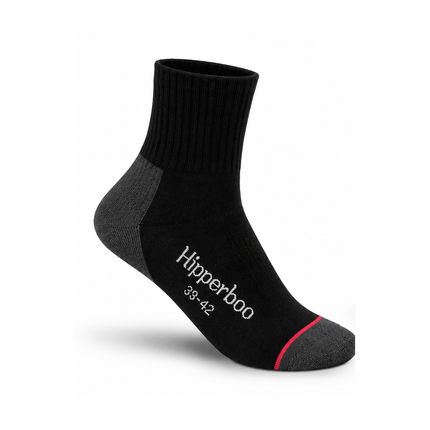Hipperboo® Bamboe Werksokken Kort | Premium