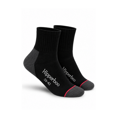 Hipperboo® Bamboe Werksokken Kort | Premium