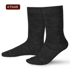 Antraciet / 35-38 / 4 Paar