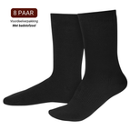 Zwart / 35-38 / 8 Paar