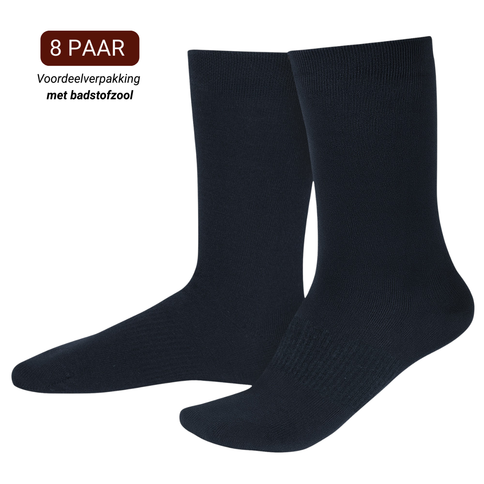 Sukats® Merino Wol Sokken | 4 of 8 Paar | Wollen Sokken | Naadloos | Met Badstofzool