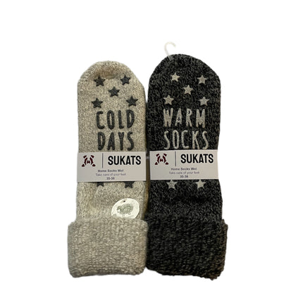 huissokken grijs antraciet