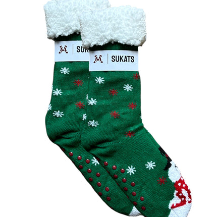 Sukats® Huissokken | 1, 3 of 6 Paar | Anti-slip sokken | Kerstsokken | Fluffy Sokken | Slofsokken | Verwarmde Sokken | Meerdere Kleuren