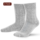 Grijs / 35-38 / 4 Paar