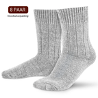 Grijs / 35-38 / 8 Paar