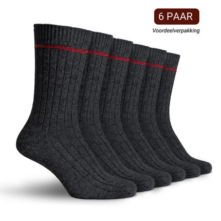 Sukats® The Norwegians Noorse Sokken | 3 of 6 Paar | Badstofzool