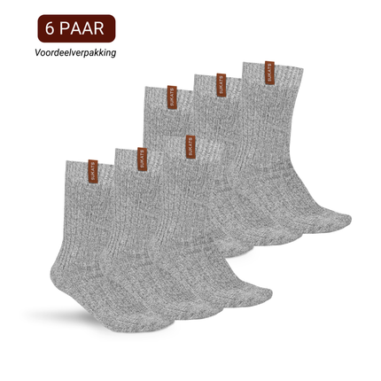 Sukats® Norwegians Premium Deluxe | 3 of 6 Paar | Noorse Sokken | Wollen Sokken | Werksokken