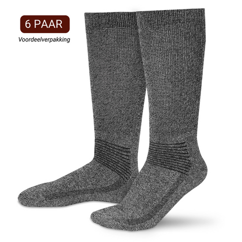 Sukats® Thermo Werksokken | 3 of 6 Paar | Thermosokken | Verstevigd