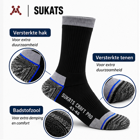 Sukats Craft Pro werksokken – eigenschappen