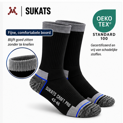 Sukats Craft Pro werksokken – eigenschappen