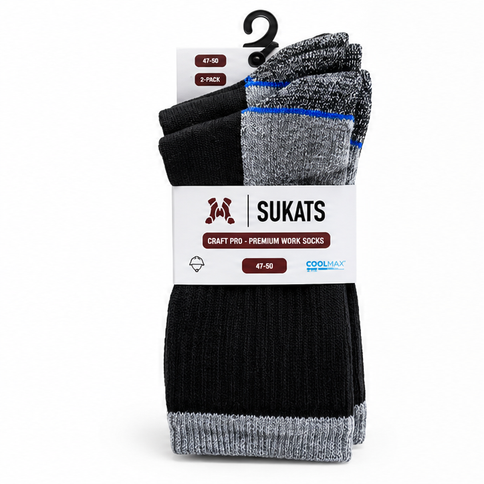 Sukats Craft Pro werksokken maat 47-50 – verpakking