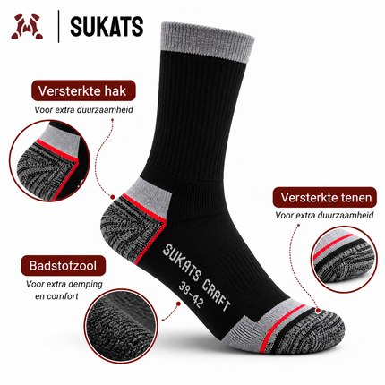 Sukats Craft werksokken – eigenschappen