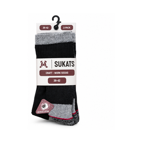 Sukats Craft werksokken maat 39-42 – verpakking
