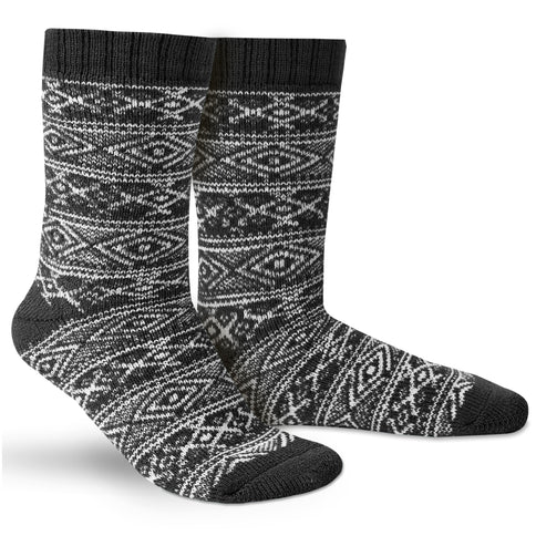 Sukats® Noorse Huissokken met Wol | 1 of 3 Paar | Wollen Sokken | Bedsokken | Warme Sokken