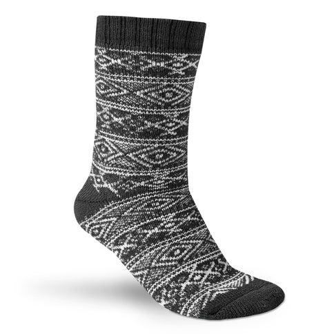 Sukats® Noorse Huissokken met Wol | 1 of 3 Paar | Wollen Sokken | Bedsokken | Warme Sokken