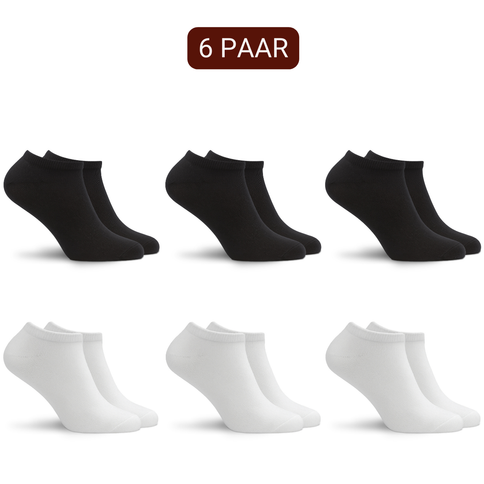 Sukats® Sneakersokken | 6 of 12 Paar | Enkelsokken | Korte Sokken | Naadloos