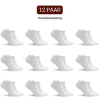 Wit / 35-38 / 12 Paar