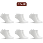 Wit / 35-38 / 6 Paar