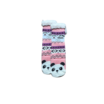 Sukats® Huissokken | 1, 3 of 6 Paar | Anti-slip sokken | Kerstsokken | Fluffy Sokken | Slofsokken | Verwarmde Sokken | Meerdere Kleuren