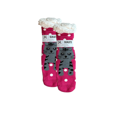 Sukats® Huissokken | 1, 3 of 6 Paar | Anti-slip sokken | Kerstsokken | Fluffy Sokken | Slofsokken | Verwarmde Sokken | Meerdere Kleuren