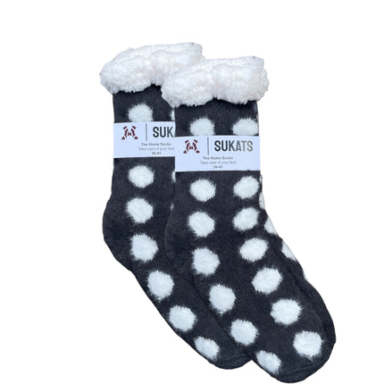 Sukats® Huissokken | 1, 3 of 6 Paar | Anti-slip sokken | Kerstsokken | Fluffy Sokken | Slofsokken | Verwarmde Sokken | Meerdere Kleuren
