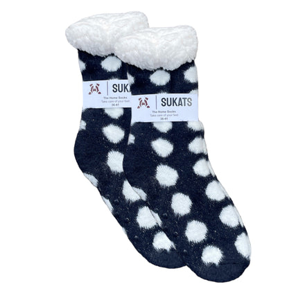 Sukats® Huissokken | 1, 3 of 6 Paar | Anti-slip sokken | Kerstsokken | Fluffy Sokken | Slofsokken | Verwarmde Sokken | Meerdere Kleuren