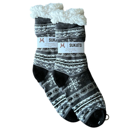 Sukats® Huissokken | 1, 3 of 6 Paar | Anti-slip sokken | Kerstsokken | Fluffy Sokken | Slofsokken | Verwarmde Sokken | Meerdere Kleuren
