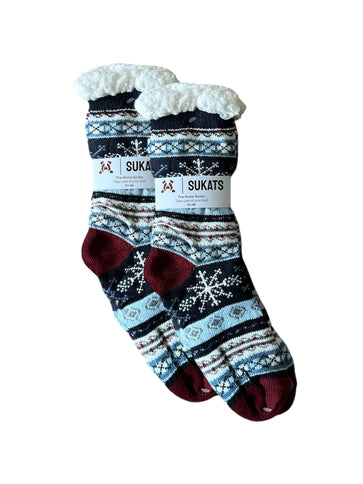 Sukats® Huissokken | 1, 3 of 6 Paar | Anti-slip sokken | Kerstsokken | Fluffy Sokken | Slofsokken | Verwarmde Sokken | Meerdere Kleuren