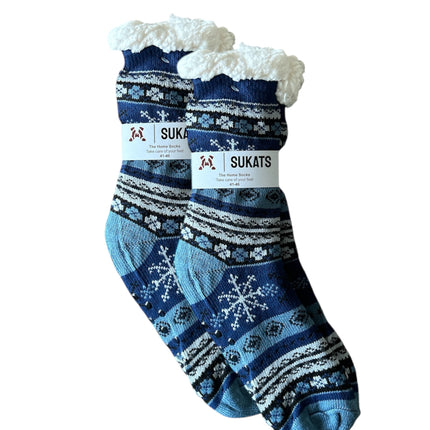 Sukats® Huissokken | 1, 3 of 6 Paar | Anti-slip sokken | Kerstsokken | Fluffy Sokken | Slofsokken | Verwarmde Sokken | Meerdere Kleuren
