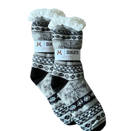 Sukats® Huissokken | 1, 3 of 6 Paar | Anti-slip sokken | Kerstsokken | Fluffy Sokken | Slofsokken | Verwarmde Sokken | Meerdere Kleuren