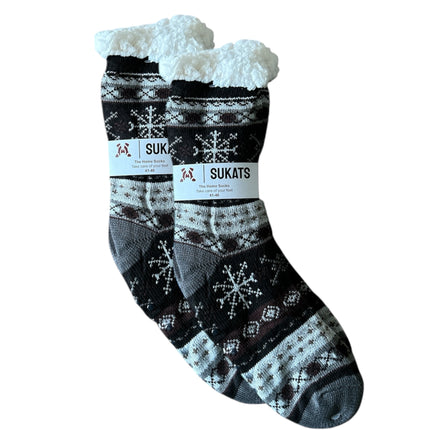 Sukats® Huissokken | 1, 3 of 6 Paar | Anti-slip sokken | Kerstsokken | Fluffy Sokken | Slofsokken | Verwarmde Sokken | Meerdere Kleuren