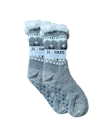 Sukats® Huissokken | 1, 3 of 6 Paar | Anti-slip sokken | Kerstsokken | Fluffy Sokken | Slofsokken | Verwarmde Sokken | Meerdere Kleuren