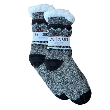 Sukats® Huissokken | 1, 3 of 6 Paar | Anti-slip sokken | Kerstsokken | Fluffy Sokken | Slofsokken | Verwarmde Sokken | Meerdere Kleuren