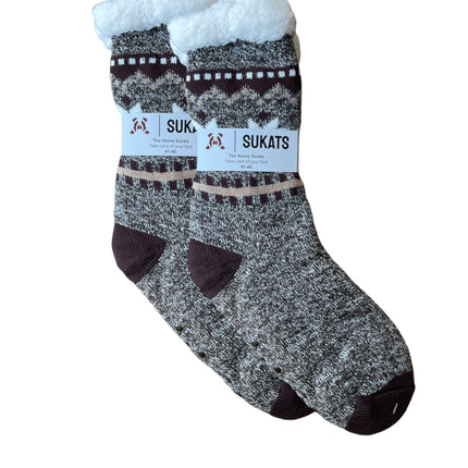 Sukats® Huissokken | 1, 3 of 6 Paar | Anti-slip sokken | Kerstsokken | Fluffy Sokken | Slofsokken | Verwarmde Sokken | Meerdere Kleuren