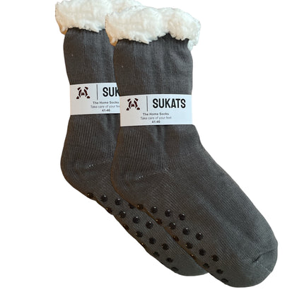 Sukats® Huissokken | 1, 3 of 6 Paar | Anti-slip sokken | Kerstsokken | Fluffy Sokken | Slofsokken | Verwarmde Sokken | Meerdere Kleuren