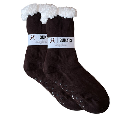 Sukats® Huissokken | 1, 3 of 6 Paar | Anti-slip sokken | Kerstsokken | Fluffy Sokken | Slofsokken | Verwarmde Sokken | Meerdere Kleuren