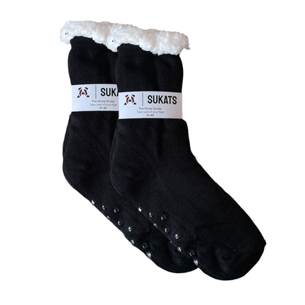 Sukats® Huissokken | 1, 3 of 6 Paar | Anti-slip sokken | Kerstsokken | Fluffy Sokken | Slofsokken | Verwarmde Sokken | Meerdere Kleuren