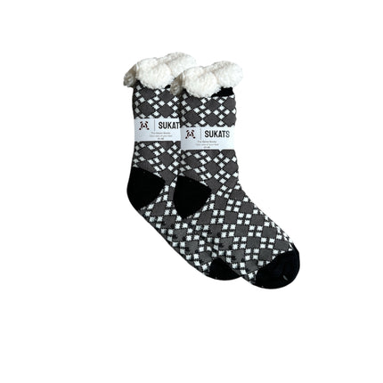 Sukats® Huissokken | 1, 3 of 6 Paar | Anti-slip sokken | Kerstsokken | Fluffy Sokken | Slofsokken | Verwarmde Sokken | Meerdere Kleuren