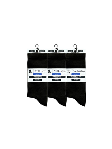 Vellustro® Marbella M7 Tennis- en Padelsokken | 3 of 6 Paar | Naadloos | Hardloopsokken