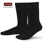 Zwart / 35-38 / 6 Paar